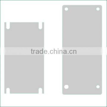 Pad printing thin steel plate