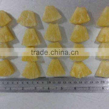 High Quality Frozen Pineapple " Tasitong " Pieces from Thailand . Certified HACCP , ISO 22000 , GMP , HALAL and KOSHER