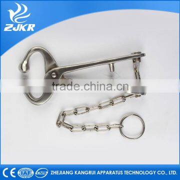 Stainless Steel Bull Holder with Chain