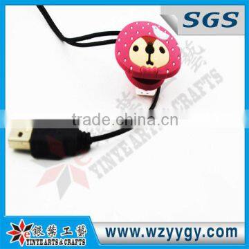 2013 Chinese fashion silicone cord cable holder Price