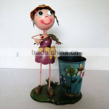 Outdoor Decor Metal Flower Pots photo-5