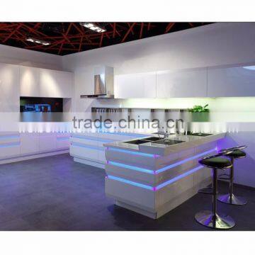 2016 Welbom High Gloss Acrylic Glass Kitchen Cabinets