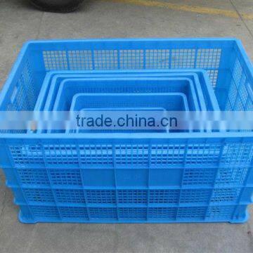 high quality new design a set of plastic crate box injection mould