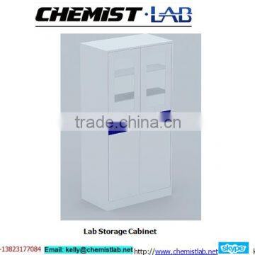 Laboratory Steel Glass Door 6-drawer Tall Storage Cabinet photo-4
