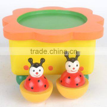 Baby Children Dancing Figure Wooden Musical Money Box Music Box photo-5