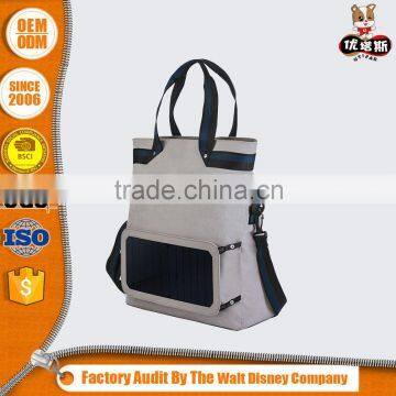 7Watts Solar Panel chargeable Backpack, Solar Bag with 10000mAh Power Battery Pack Charge for Smart Cell Phones, Tablets