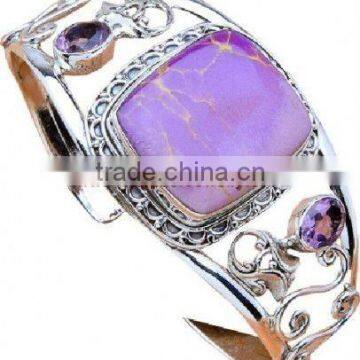 Woman Fashion Classic Design Silver Ring Bracelets