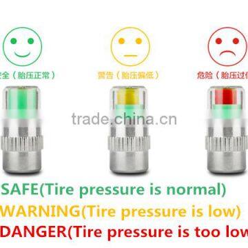 4pcs/pack Car Tyre Tire Pressure Monitor Indicator Valve Stem Cap Sensor 3 Color Eye Alert photo-6