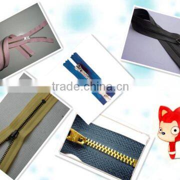 Metal Zippers for Garmen Accessories