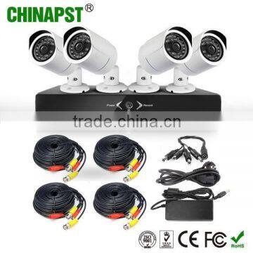 New product! 4 Channel 960P Waterproof bullet ahd camera system PST-AHDK04C