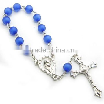 decade rosary,religious acrylic beads rosary,Catholic rosary,arcylic beads necklaces