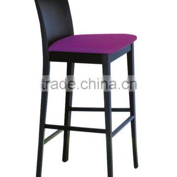 Modern style wooden bar stool bar chair fabric chair pub furniture