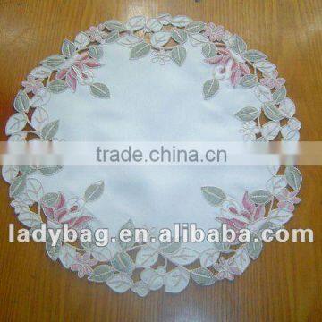 embroidery polyester tablecloth