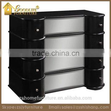 2016 New French Style Mirrored Chest of Drawers for Home Living Room Furniture