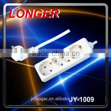 Hot sale high quality EU 2+2 way extension socket power strip 16A 220V