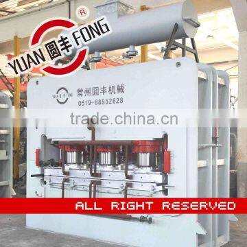 melamine parquet flooring press machine