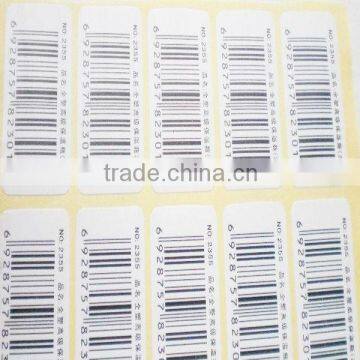 china printable adhesive sticker professional producer