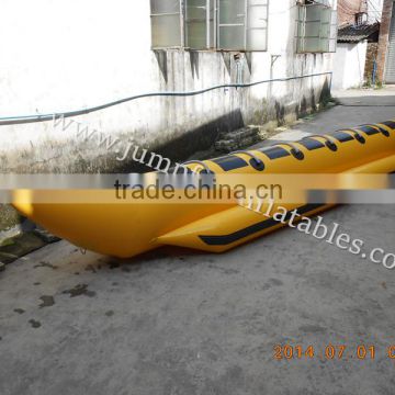 Cheap Banana Boat 8 persons Inflatable Banana Tube selling