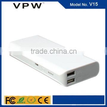 Universal Dual Outputs High Capacity Power bank 10000mAh