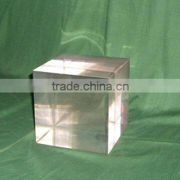 acrylic solid cube