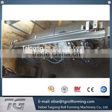high speed16 Stations K / Seamless Gutter Roll Forming Machine For Down Pipe / Downspout best supplier in China