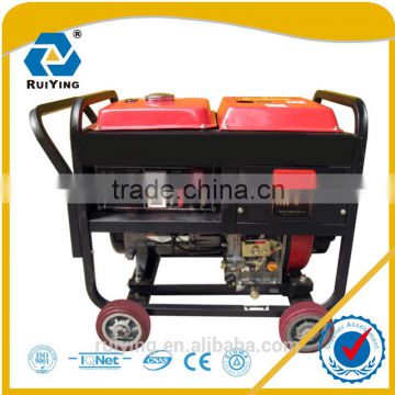 5kva portable low noise diesel welding generator machine