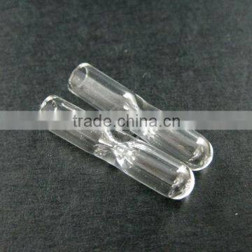 6x28mm sandglass bottle 3mm mouth hourglass timer perfume vial pendant wish charm DIY supplies 1800128