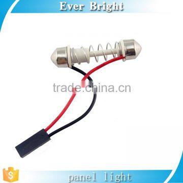 T10 Ba9s Festoon With 3 Adapters 9SMD 5050 9 Smd Led 3 Chips Car Panel Roof Reading Light Bulb Lamps Lights White photo-5