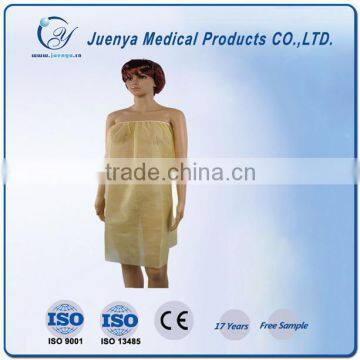 Disposable non woven bathrobe kimono for spa