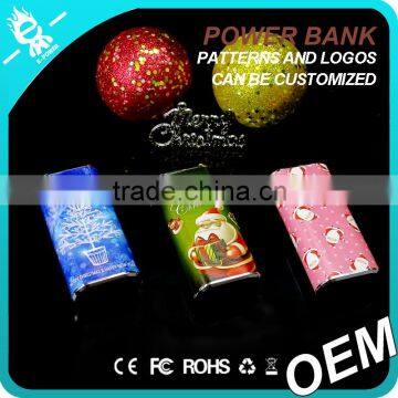 2015 Newly OEM Colorful 4 Led Usb Cute 5200 Power Bank for Samsung Galaxy Note 2 N7100 photo-3