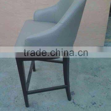 Modern Wood Bar Stool High Chair photo-2