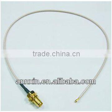 IPX / u.fl to RP-SMA female bulkhead with O-ring RG178 15cm rf coaxial connectors cable assembly jumper cable