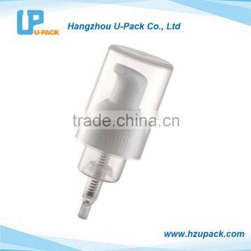 Plastic nice shape foam pump 28mm, plastic foam pump for body wash