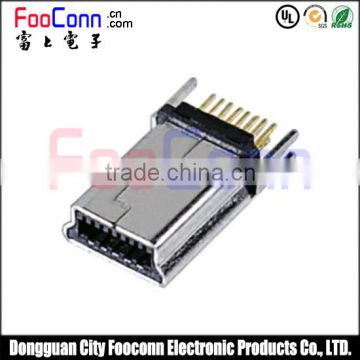 mini usb 10pin connector for pcb mount