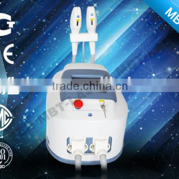 *MBT most popular high-quality hair removal machine Promotion SHR / newest design hairless+ipl wax pots spider veins