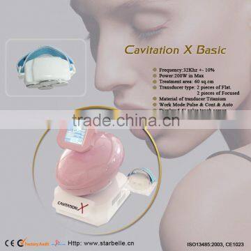 portable liposuction cavitation slimming machine (Cavitation X Basic)