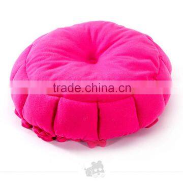 Dual Drawstring Style Pumpkin Phape Colorful Plush Animal Shaped Dog Pet Bed photo-4