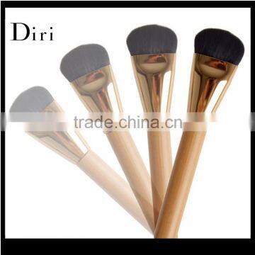 Custom logo synthetic hair powder makeup brushes