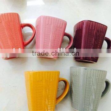 ceramic advertising mug cheap for promotional sales many designs glazed mug