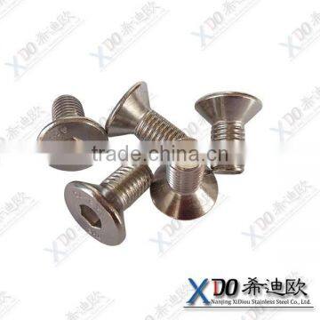 SUS321(UNS S32100) Stainlss Steel Hardware Fasteners Hex Socket Set Screws photo-2