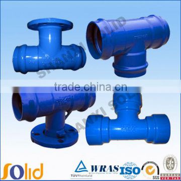 ductile casting iron pipe fittings