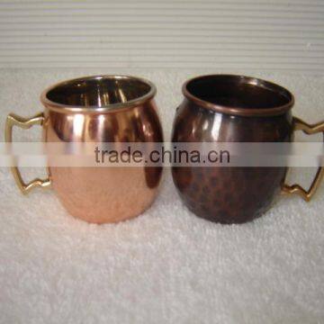 MINI SMALL MOSCOW MULE COPPER MUG PURE SOLID 100% COPPER NEW STLYE