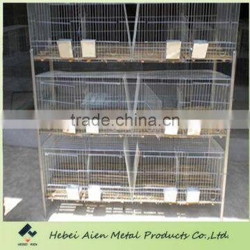 metal mesh industrial rabbit cage