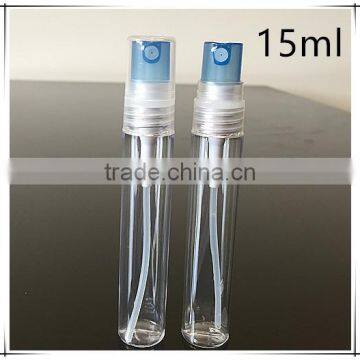 20ml pen perfume bottle custom color/plastic spray bottle