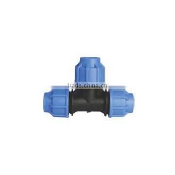 HDPE/PP Compression fitting 32mm Compression Equal Tee