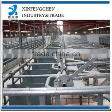 Hot-dipped galvanized steel pipe pig cages