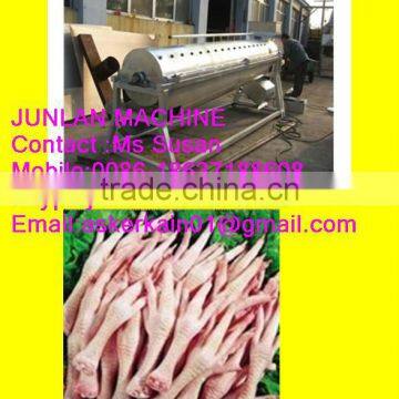 chicken paw peeler machine for chicken feet processing