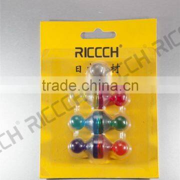 High Quality Acrylic Magnet Push Pin/Office Magnetic Push Pin/Customized Magnetic Push Pins photo-3