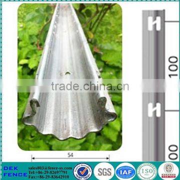 Galvanized Studded T Fence Post For Sales