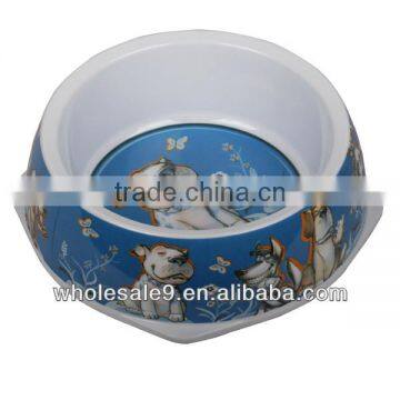 Melamine plastic pet bowl / pet food bowl
